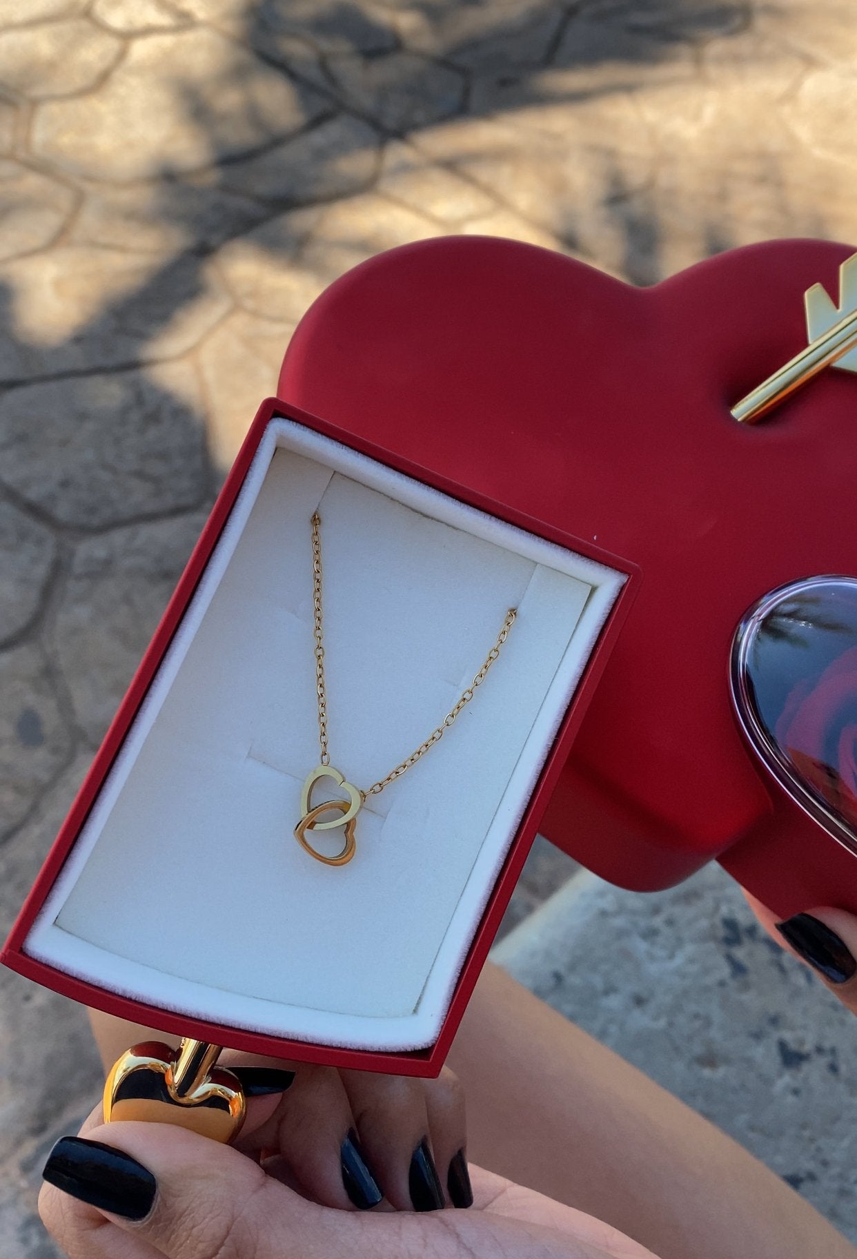 Kit Cupido com Colar Amor Duplo Personalizável